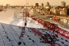 Sicht von Elbphilharmonie