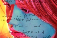 "KInder (im) Blick, 2008, 58x58cm, Digitalprint auf Banner, UL